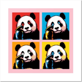 Pop Mocking Panda - Funny Panda Art Posters and Art